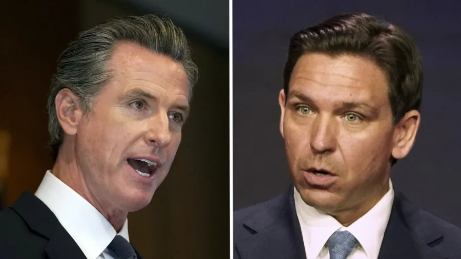 Zooming In on DeSantis vs. Newsom Debate