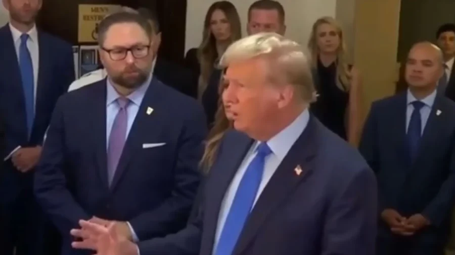 Trump Speaks on Day 1 of New York Fraud Trial