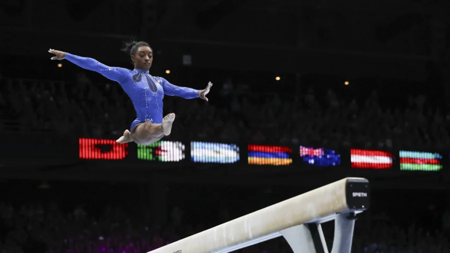 Simone Biles Wins 6th All-Around Title at Worlds to Become Most Decorated Gymnast in History