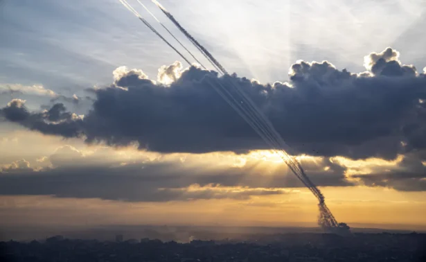 Rockets are fired toward Israel