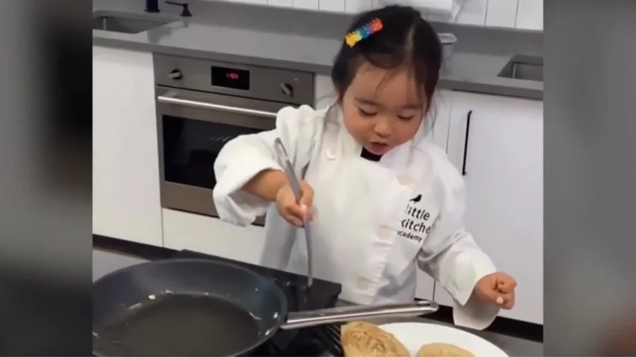 Little Kitchen Academy Teaches Children to Cook