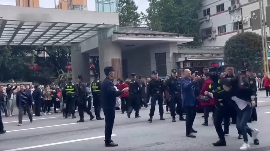 New Protests in China as State-Owned Companies Install Military Units