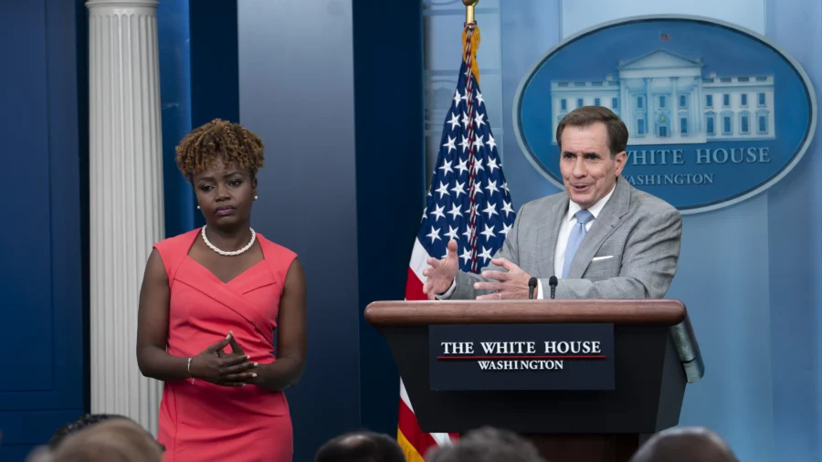 White House Holds Briefing With Karine Jean-Pierre, John Kirby