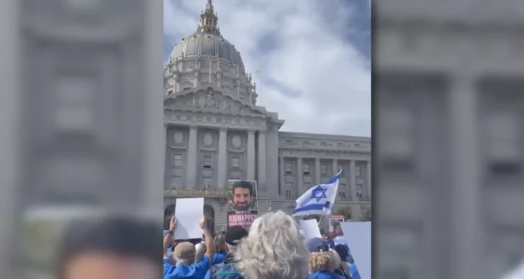 San Francisco Rally Calling for Return of Captured Israelis