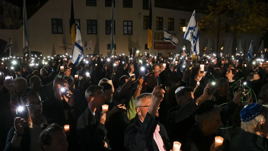German City of Frankfurt Hosts Pro-Israel Demonstration