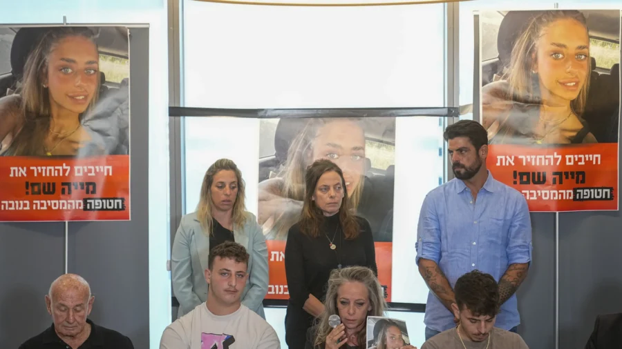 Families of German Citizens Hostages Held by Hamas Speak to Media