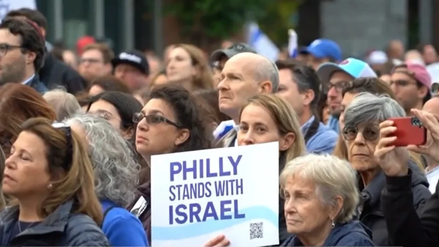 Philadelphia: Rally Shows Strong Community Support for Israel