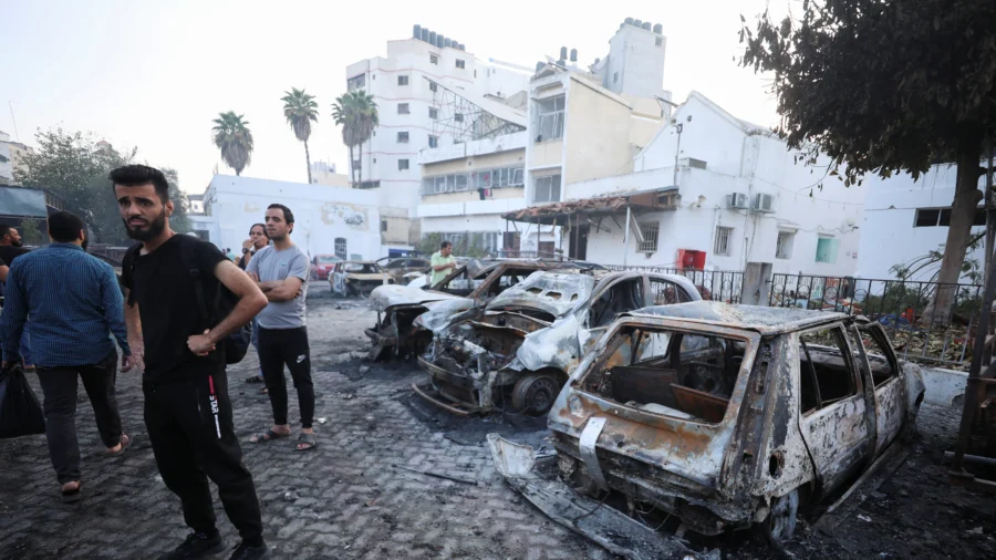 US Assesses Israel Not Responsible for Hospital Blast in Gaza