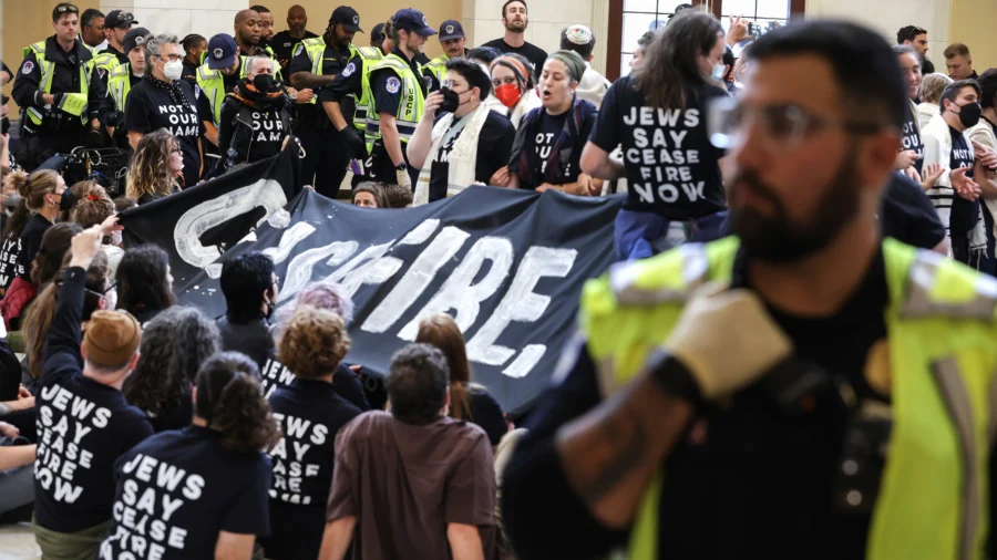 Pro-Palestinian Jewish Groups in Washington Call for Ceasefire in Gaza