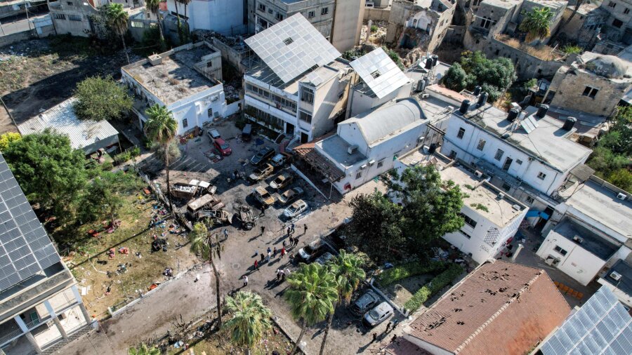 Analysis: Examining the Evidence in Gaza's al-Ahli Hospital Explosion