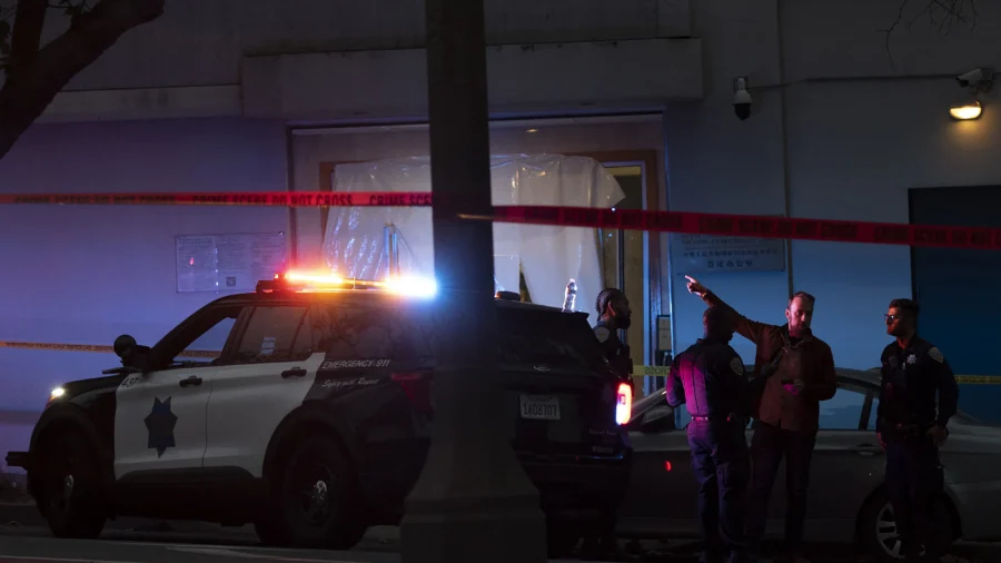 Driver Who Crashed Into Chinese Consulate Carried Knife, Crossbow