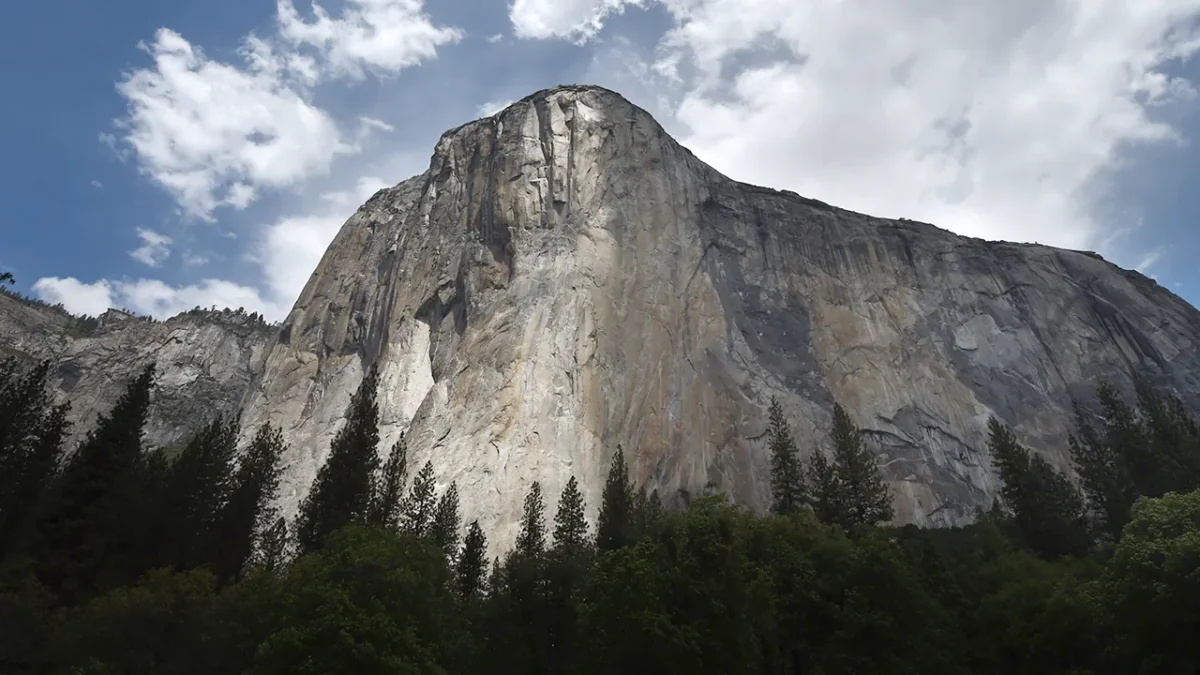 The El Capitan monolith in the Yosemite National Park in California on June 4, 2015. (Mark Ralston/AFP via Getty Images)