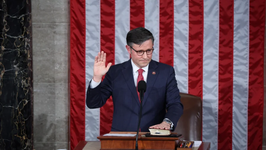 Mike Johnson Elected House Speaker, Ending 22 Days of Paralysis