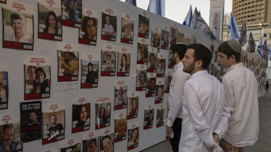 Congressional Members Hold Press Conference With Families of Hostages Held by Hamas