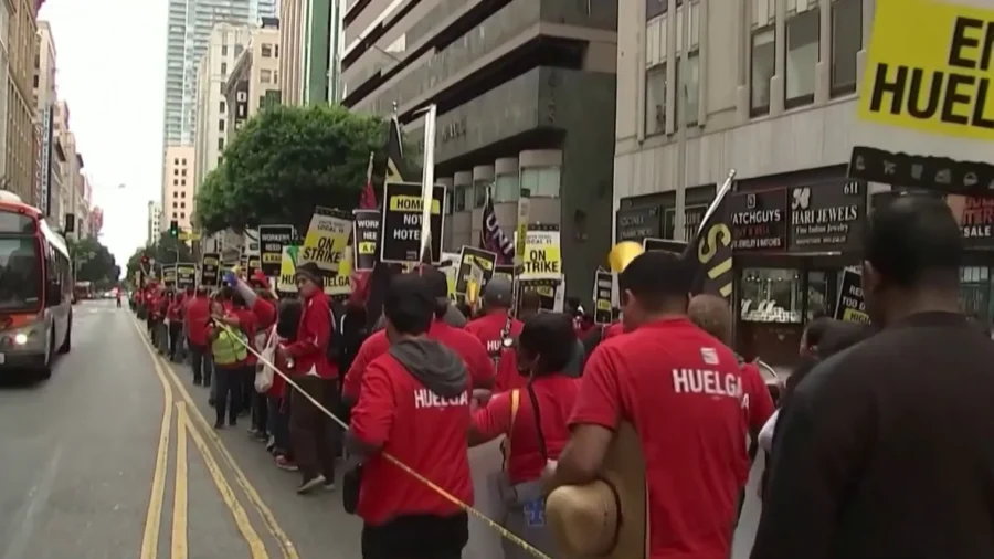 Illegal Immigrants Hired to Replace Striking Workers