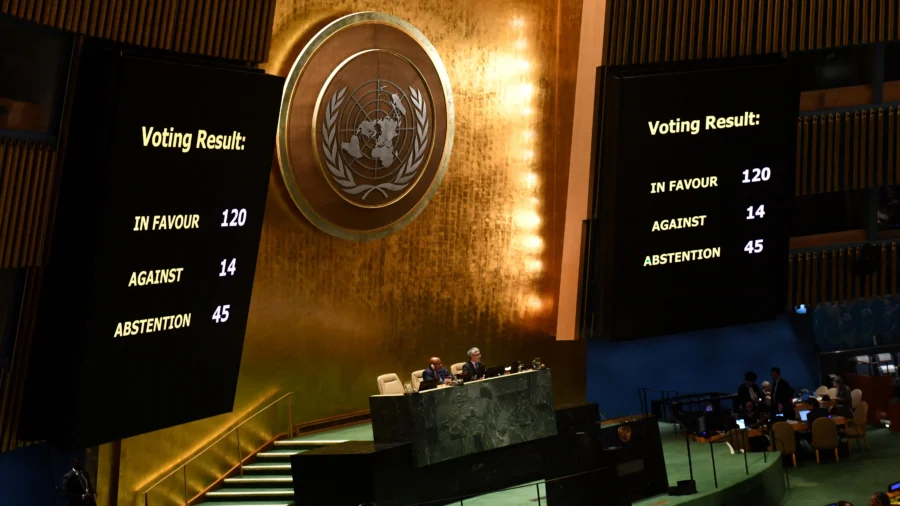UN General Assembly Adopts Resolution Calling For ‘Humanitarian Truce’ in Gaza