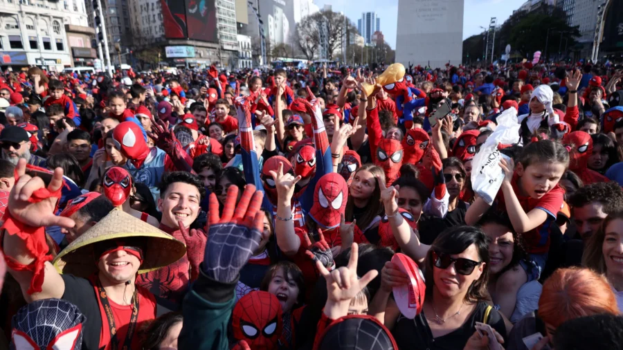 From Spider-Verse to Argentina: Fans Aim to Break Record for Biggest Spider-Man Gathering