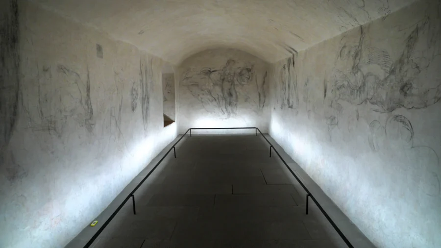 Visitors Will Be Allowed in Florence Chapel’s Secret Room to Ponder If Drawings Are Michelangelo’s