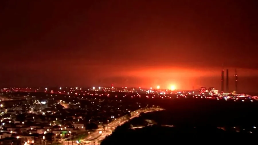 Live View Over Israel–Gaza Border (Nov. 1, Part2)