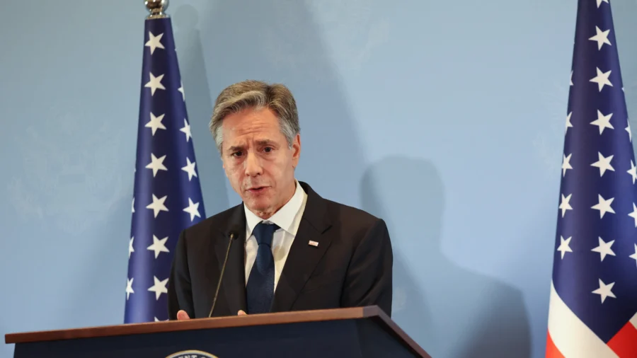 Blinken Holds a Press Availability in Tel Aviv