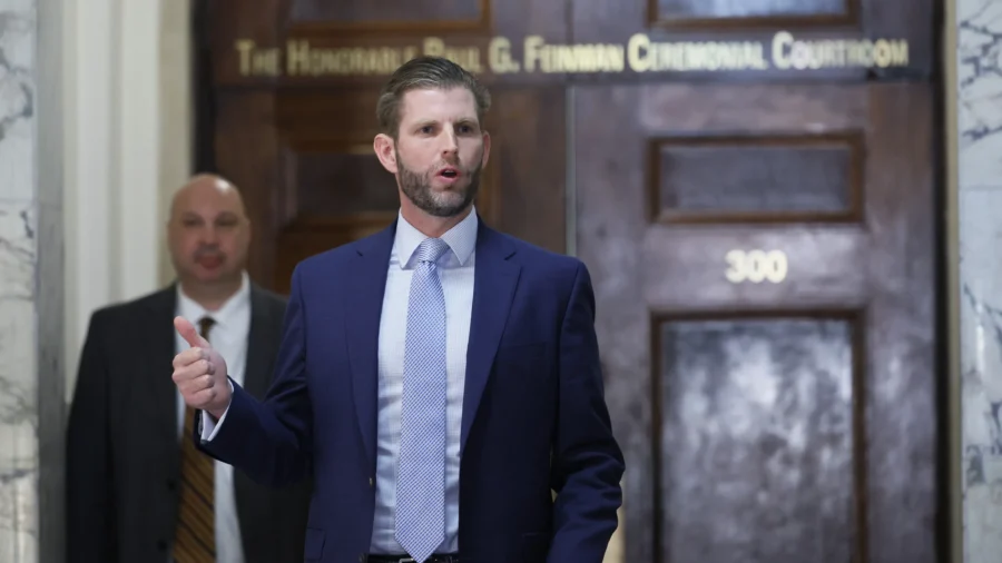 Eric Trump Says Mar-a-Lago Was Clearly Represented as Private Residence to Bank in NY Fraud Trial