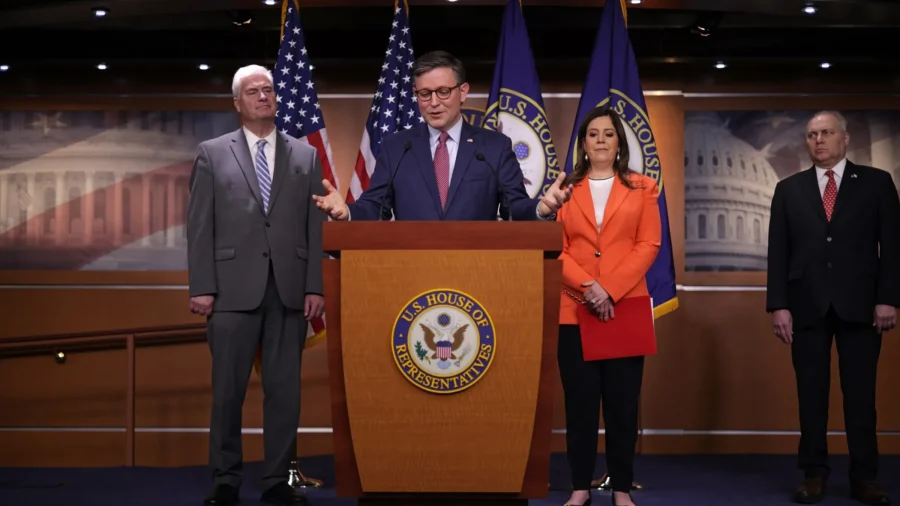 House GOP Leadership Hold Press Conference With Families of Hostages in Gaza