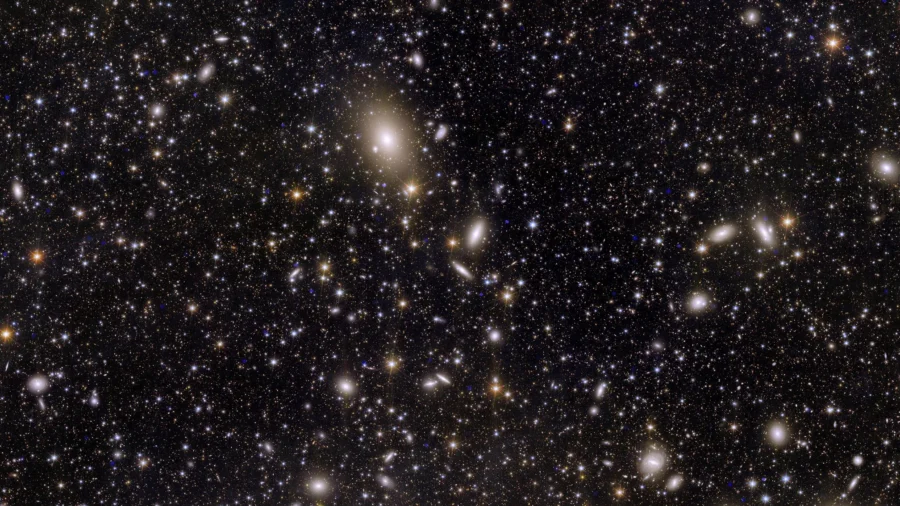 Shimmering Galaxies Revealed in New Photos by European Space Telescope