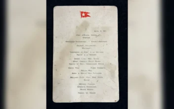 Rare Titanic First-Class Menu up for Auction Sheds Light on Life Aboard