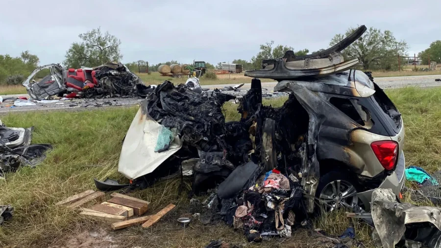 8 Dead in Crash After Police Chased Suspected Human Smuggler, Texas Officials Say