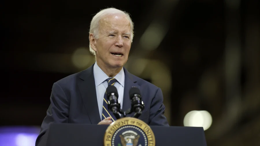 Biden Delivers Remarks at a Belvidere United Auto Workers Event