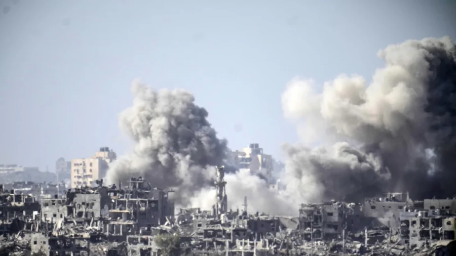 IDF Conducts Operation Near Hospital in Gaza
