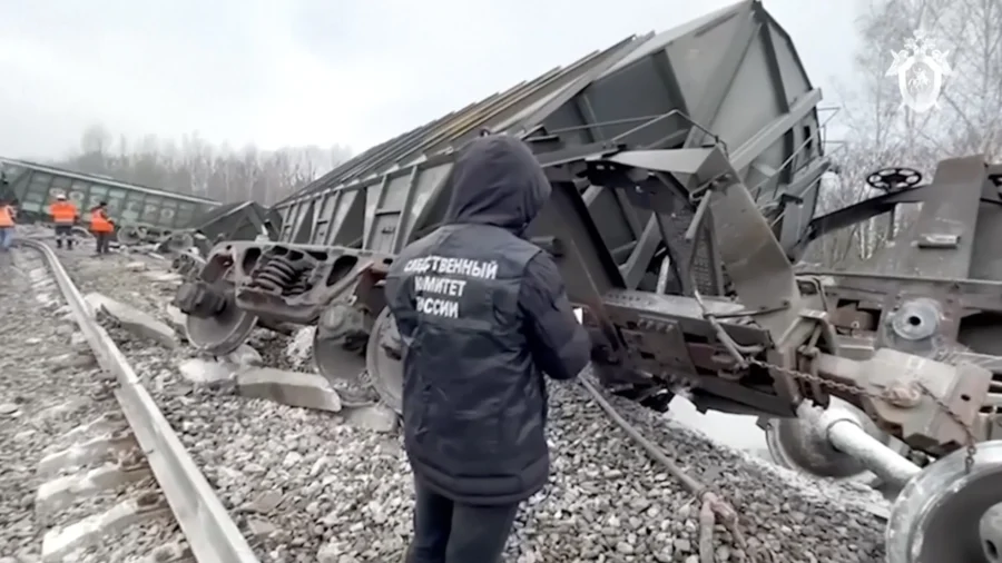 Russia Opens Terrorist Investigation After Freight Train Derailed