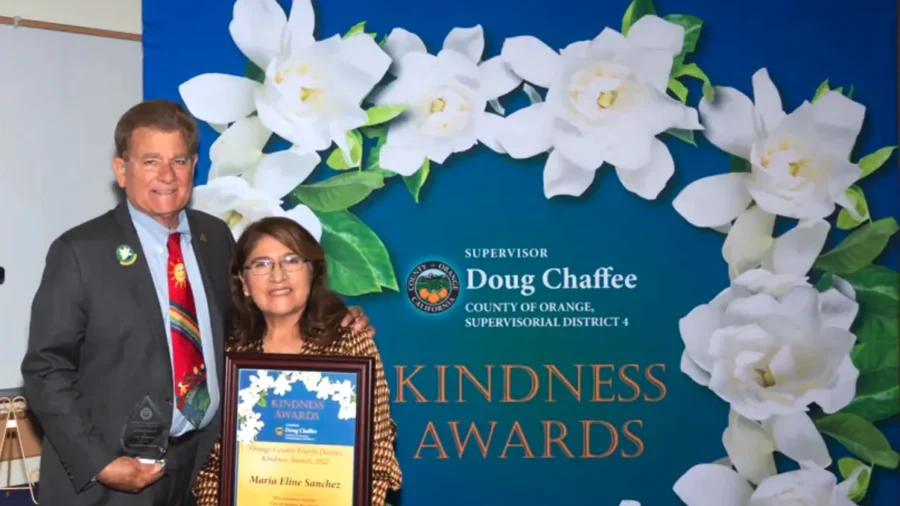 Orange County Supervisor Doug Chaffee Holds 5th Annual Kindness Awards Ceremony