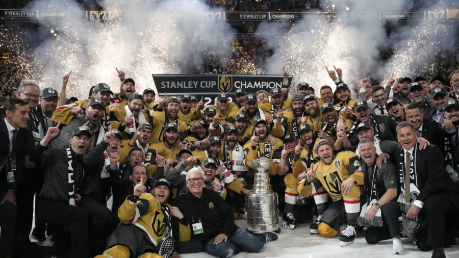 Biden Welcomes Vegas Golden Knights to the White House