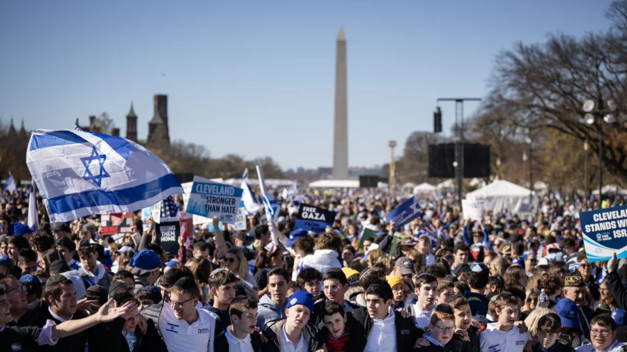 Supporters of Israel Rally in Washington