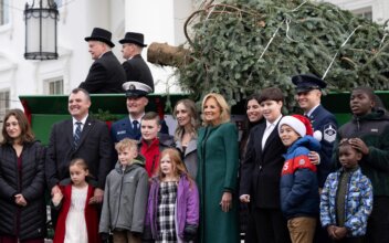 First Lady Jill Biden Receives White House Christmas Tree