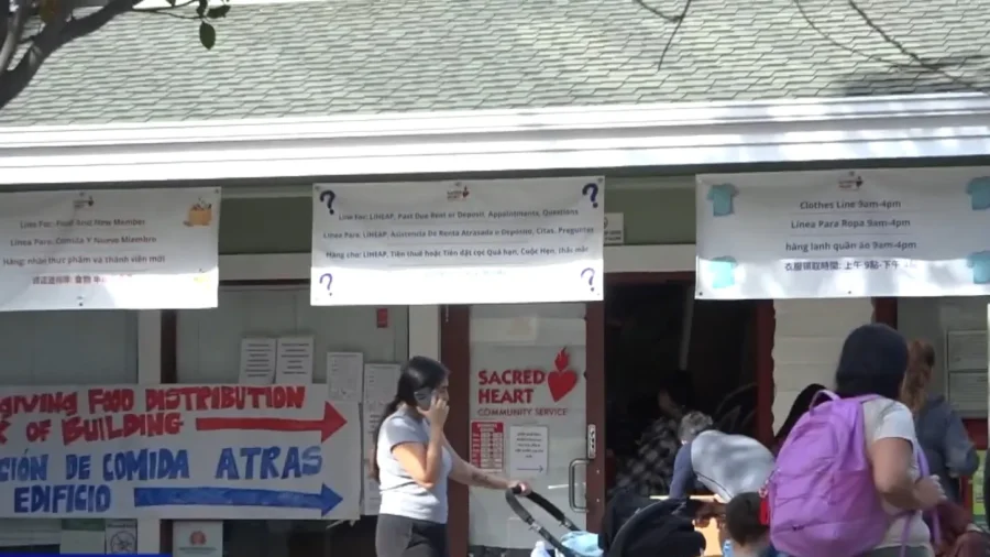 ‘Sacred Heart’ Food Drive Serves Thousands