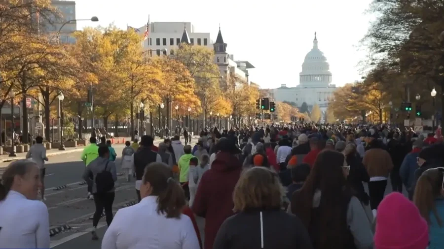 Thousands Trot to Fight Hunger in Downtown DC