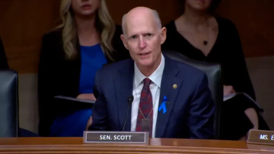 Sen. Rick Scott, House Freedom Caucus Members Hold Press Conference on Appropriations