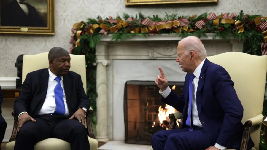 Biden Hosts Angola Leader to Boost Ties