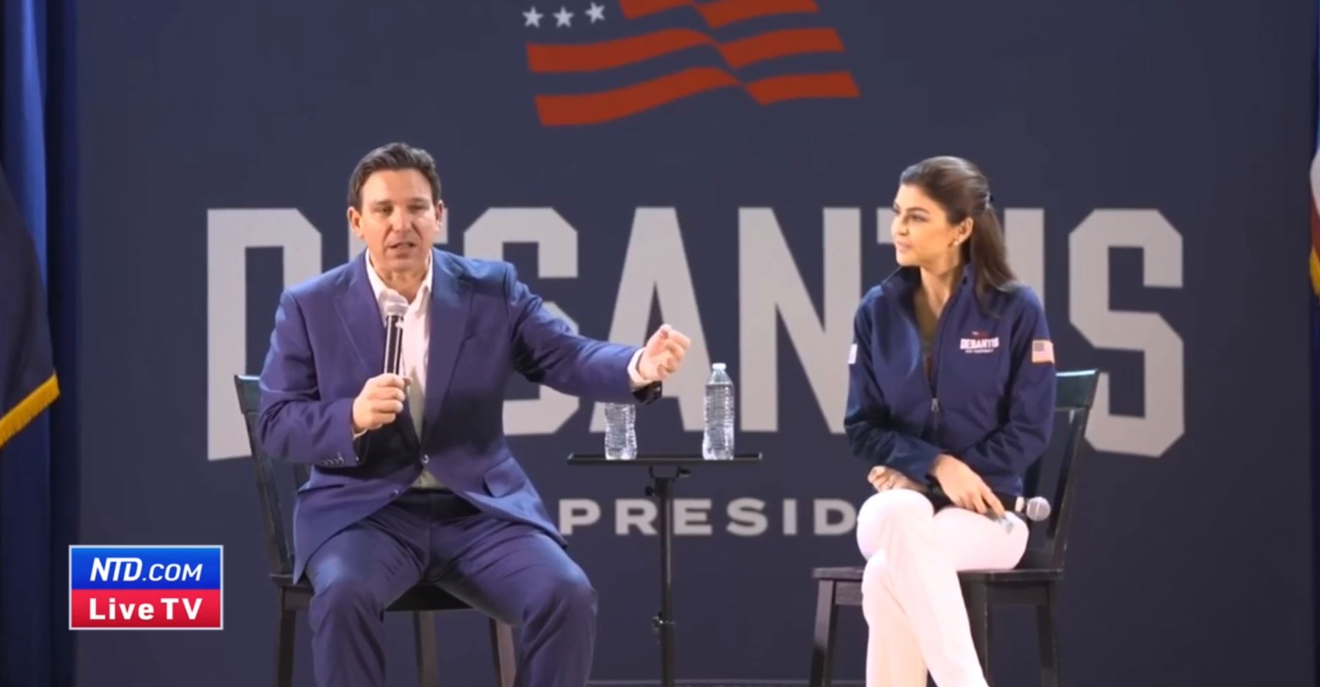 DeSantis Campaigns in Prosperity, South Carolina NTD