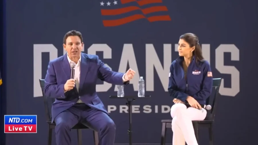 DeSantis Campaigns in Prosperity, South Carolina