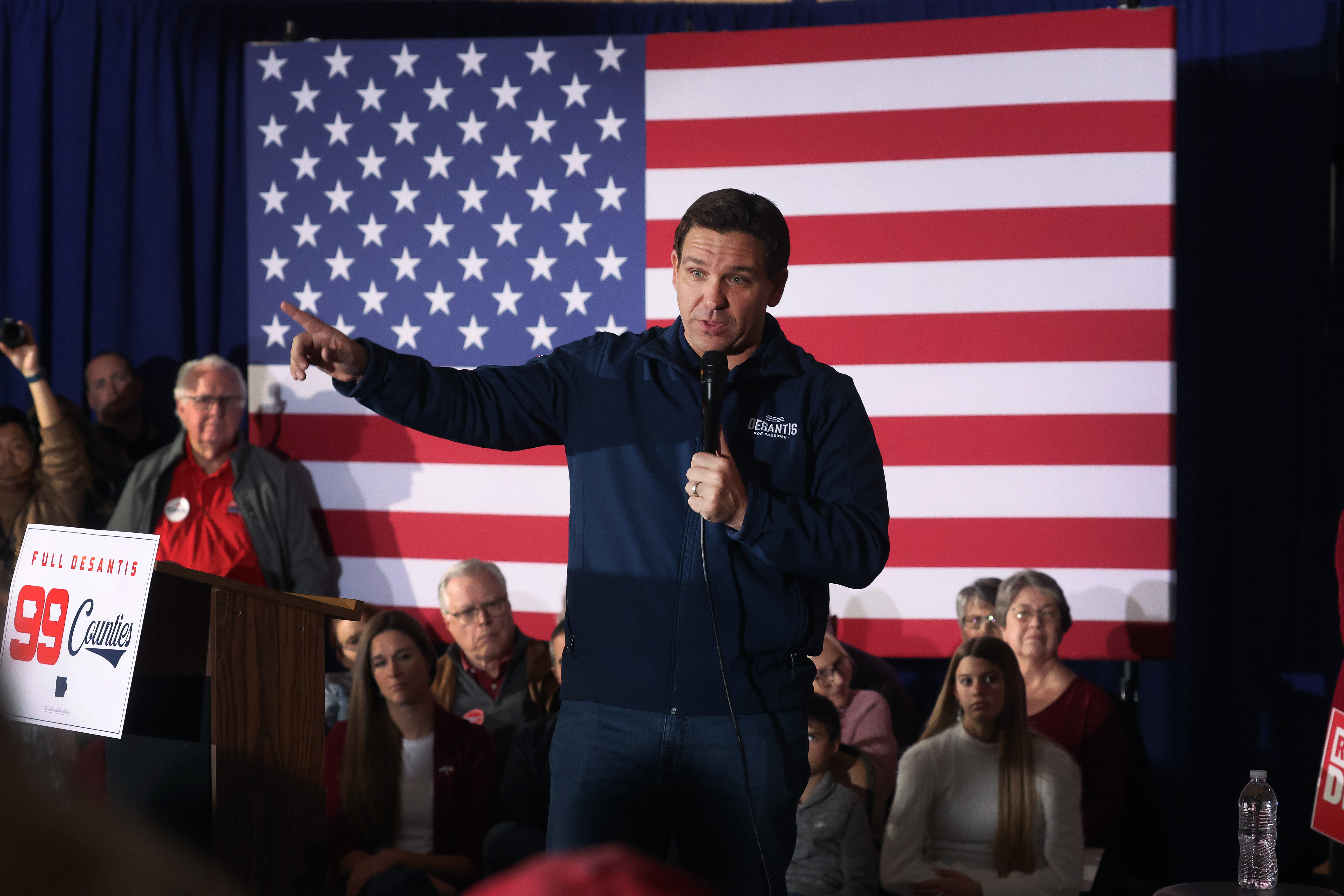 DeSantis boosts ground game in Iowa, completes 99-county tour of