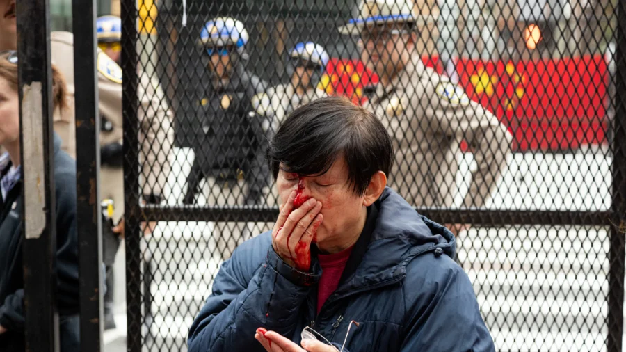 Pro-Democracy Protesters Attacked in California: Allegations Point to Pro-Ccp Agitators, Authorities Face Criticism
