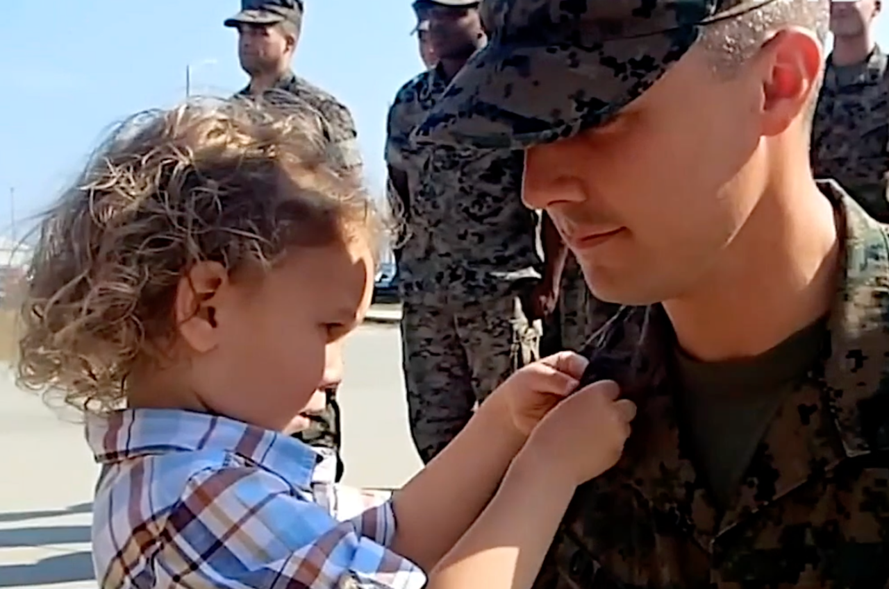 Best Marine Corps Promotion Ever! NTD