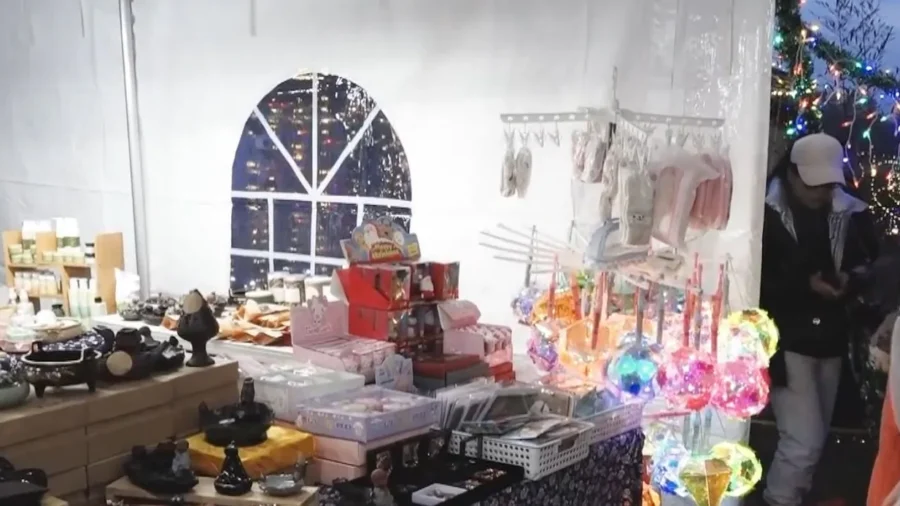 Christmas Market, Winter Wonderland in New York