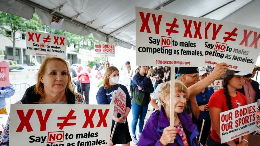Congressional Members Hold Press Conference on Protecting Female Athletics and Title IX