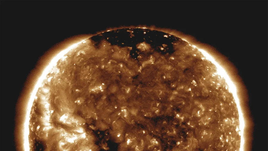 Giant Hole Discovered in the Sun Sends Powerful Solar Winds Toward Earth