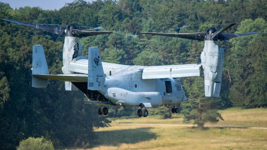 US Air Force Grounds Entire Osprey Fleet After Fatal Training Mission Crash in Japan