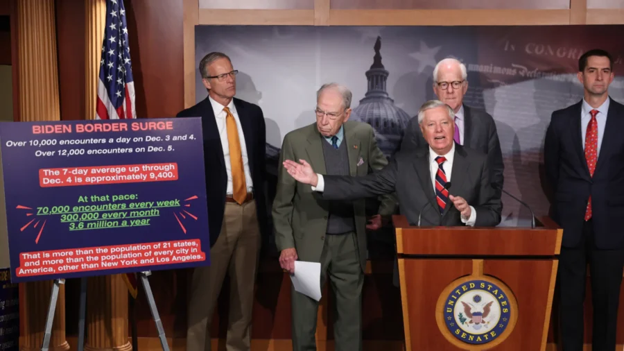 Republicans Sticking by Border Security Demands as Standoff Grows Over Aid Package